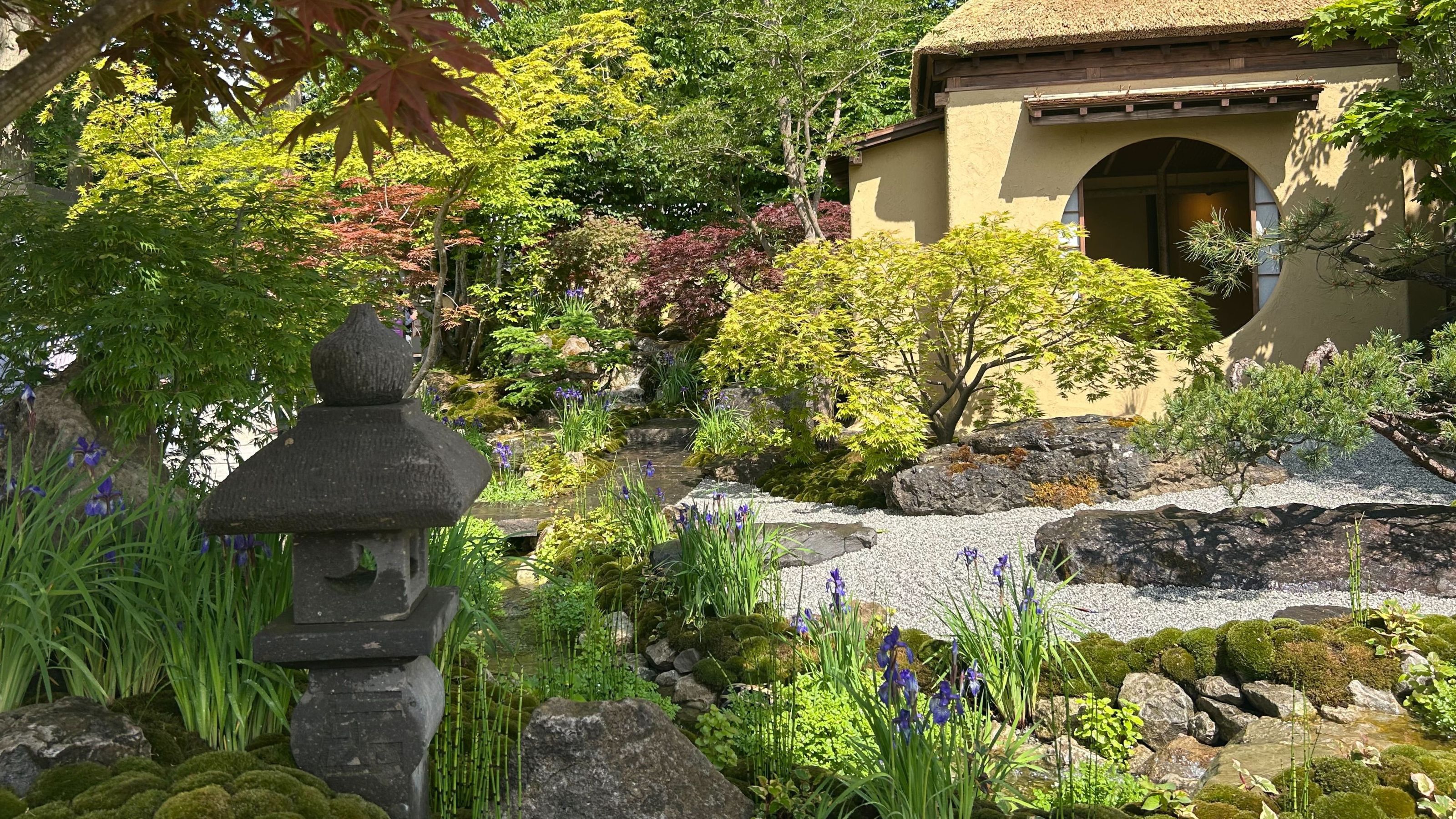 Cha No Niwa Japanese Tea Garden at the RHS Chelsea Flower Show 2025