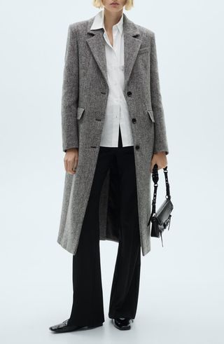 Tweed Longline Coat