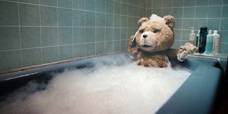 Ted in the bathtub