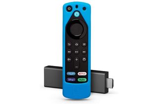 Amazon's Fire TV Stick with Mandalorian Blue remote cover (complete with Mudhorn) is 32% off for Prime Day.