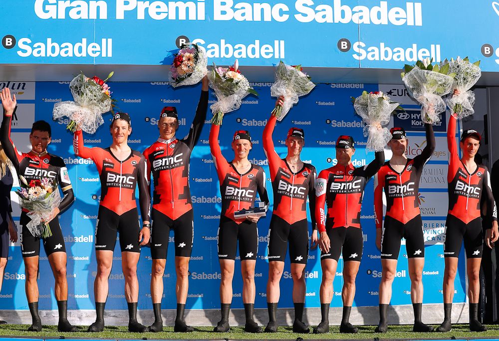 BMC on the first podium of the 2017 Volta a La Valenciana