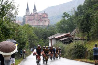 The Lagos de Covadonga was last used in the 2021 Vuelta a España