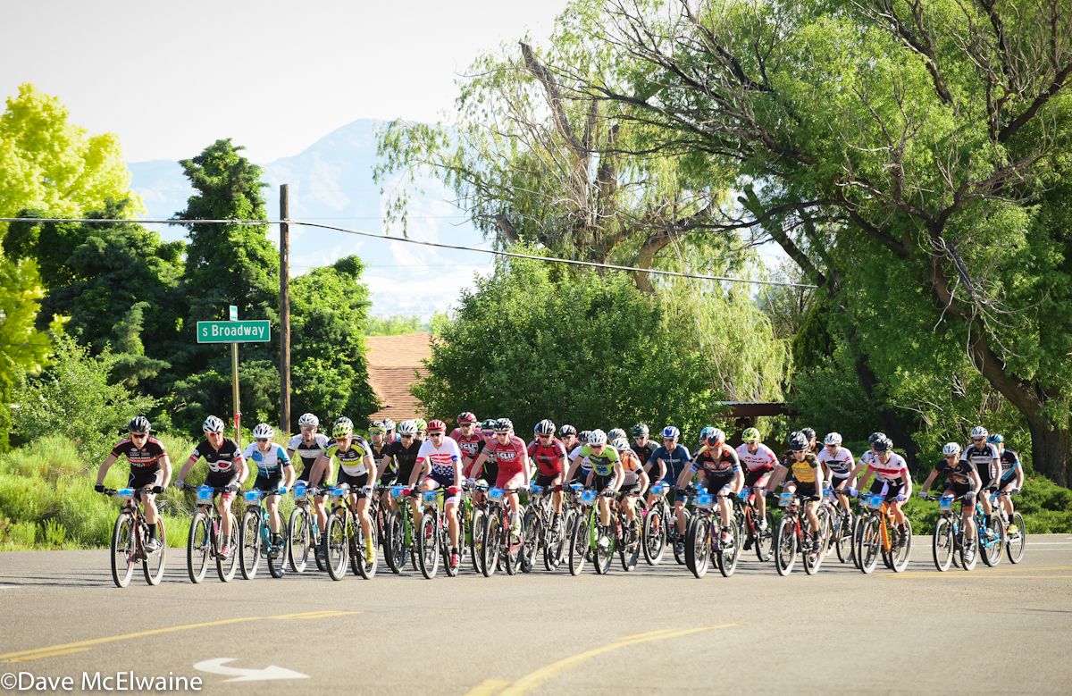 The riders rode on pavement until they were across the Colorado River