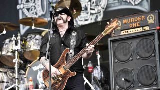 Lemmy onstage at Download 2013