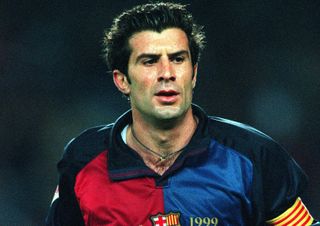 Luis Figo of Barcelona, 1999