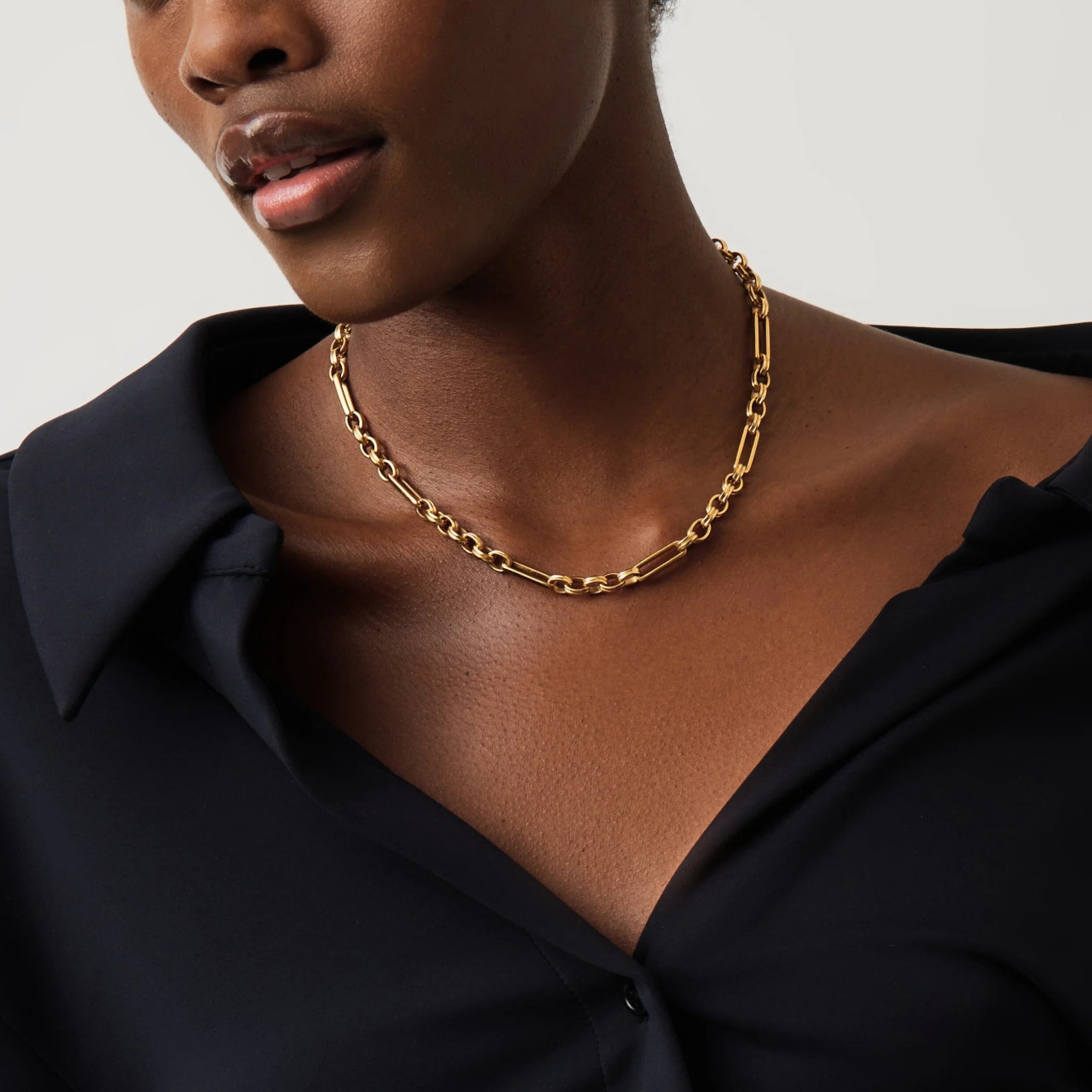 Missoma , Axiom Chain Necklace | 18ct Gold Plated