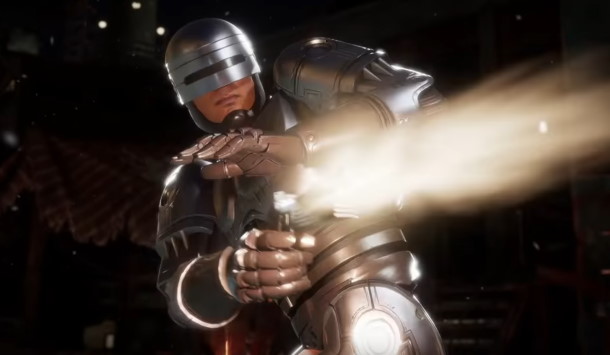 Robocop's Mortal Kombat 11 fatality pays tribute to a great shot from the film