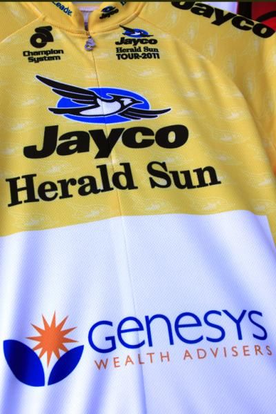 Another yellow jersey for the Genesys crew