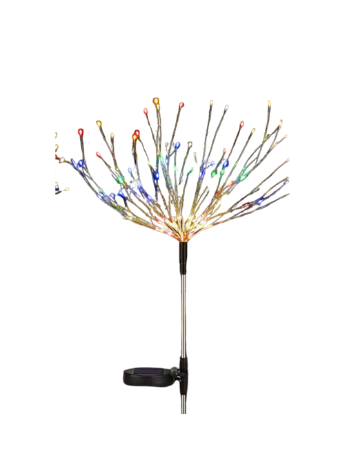 Solar Glass Mushroom Stake