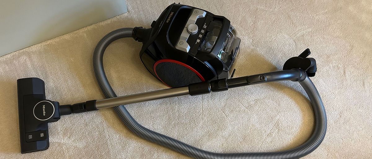 Miele Boost CX1 canister vacuum in reviewer&#039;s home