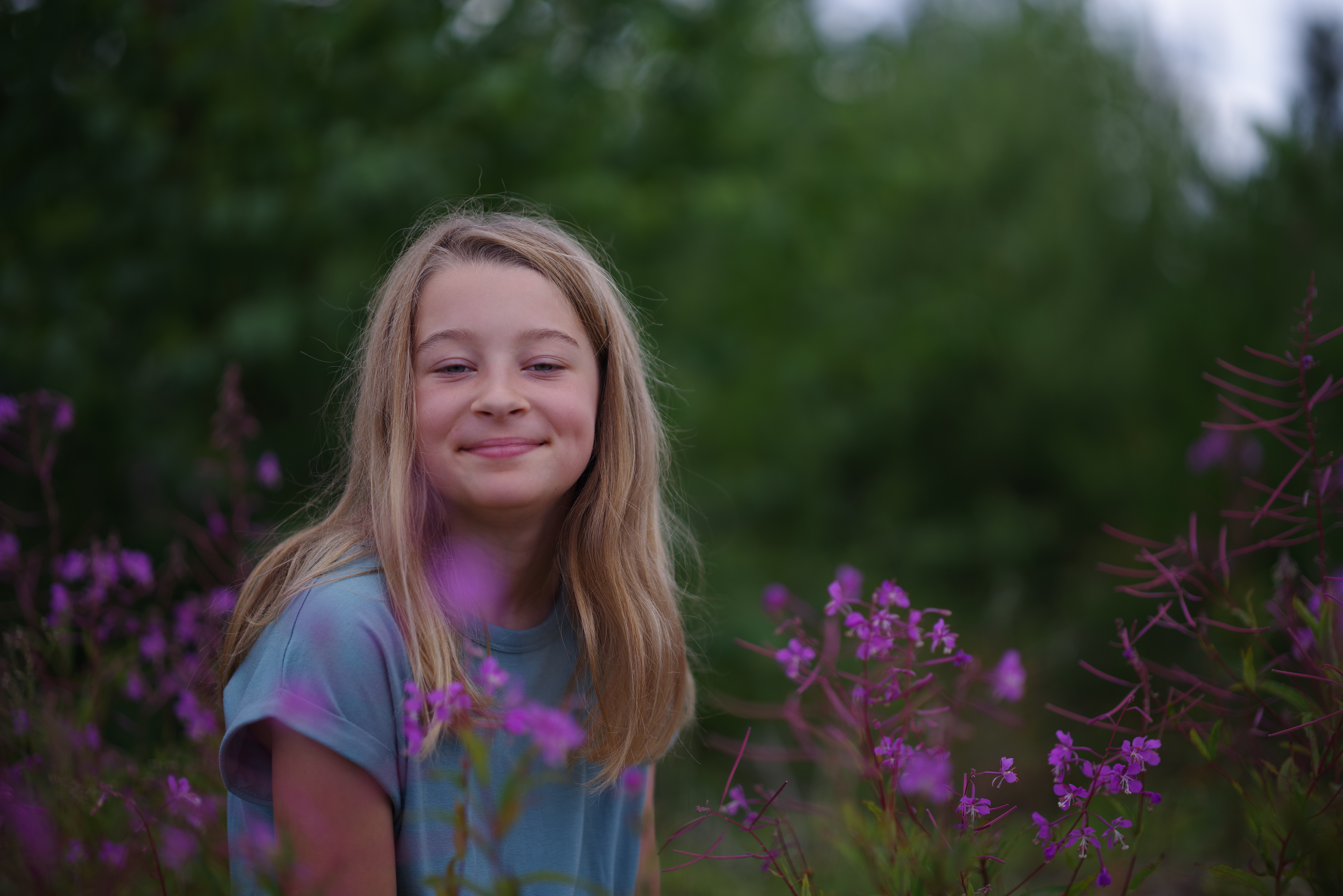 A portrait taken with the Pentax 85mm f/1.4 lens