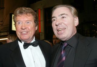 Michael Crawford and Sir Andrew Lloyd-Webber (TINA FINEBERG/AP)