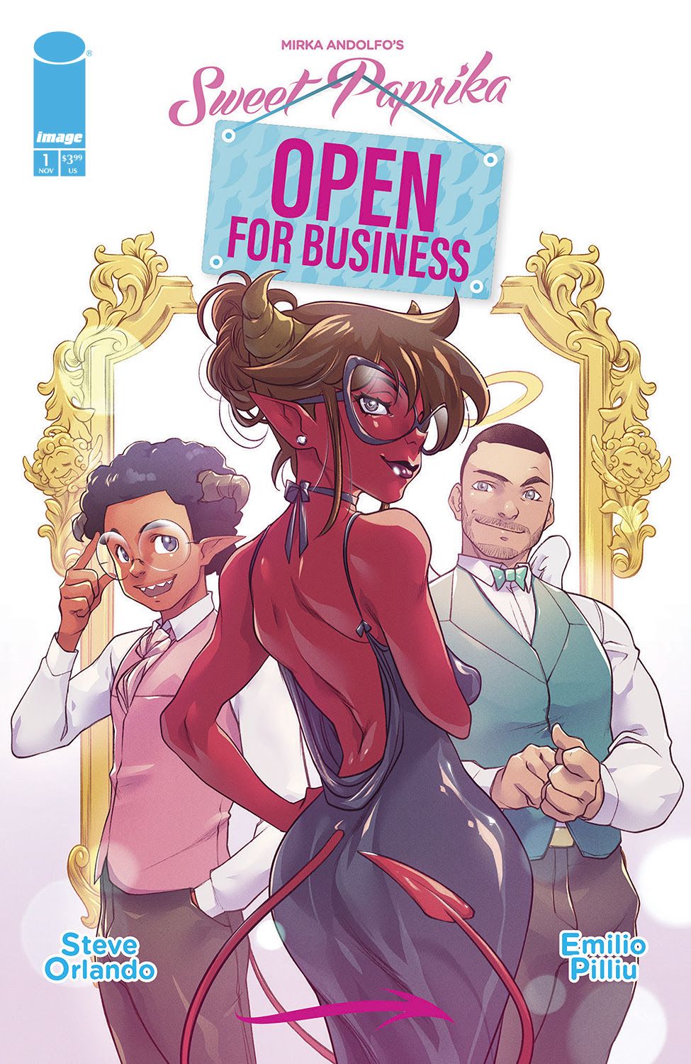 Covers for Sweet Paprika: Open For Business #1