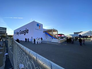Google Booth at CES