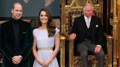 Prince William and Kate Middleton at the Earthshot Prize Awards and Prince Charles