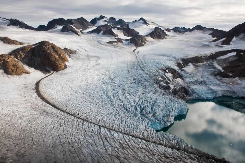 Glacier in Greenland