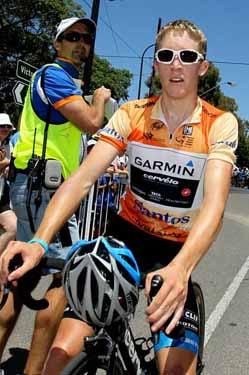 Cameron Meyer held onto the leader's jersey.