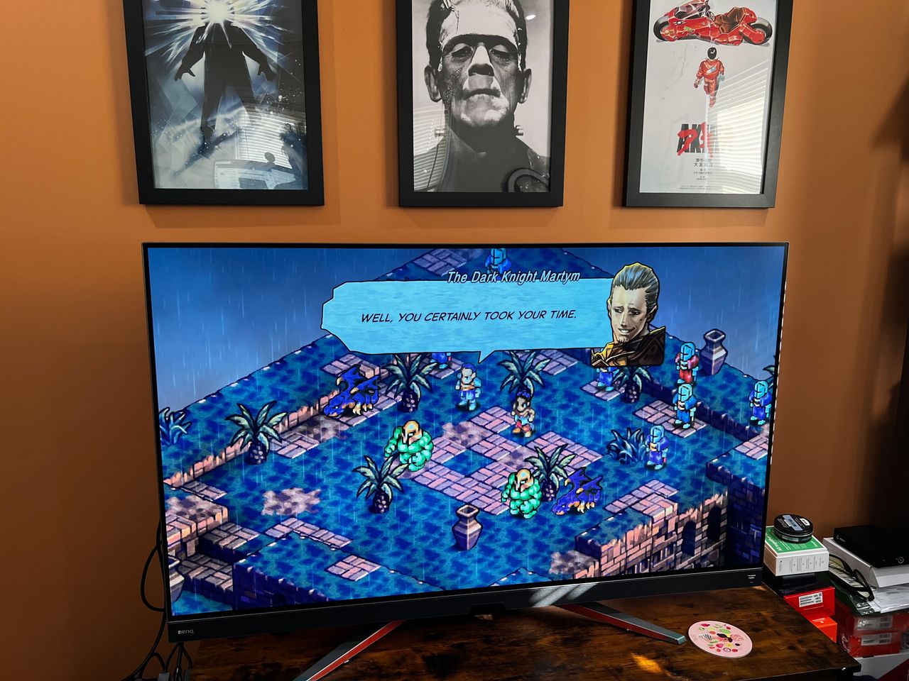 BenQ EX480UZ monitor.