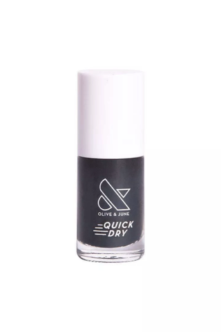 Olive & June Quick Dry Nail Polish in Black 