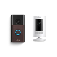 Ring  Battery Doorbell with Ring Stick Up Cam Battery