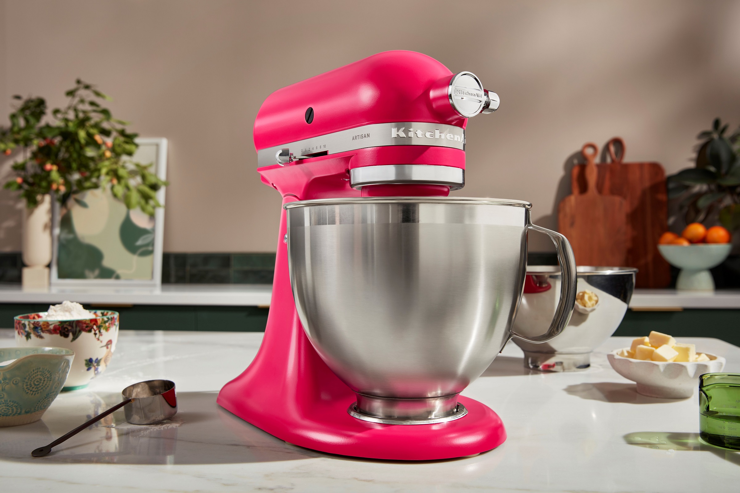 kitchenaid stand mixer in color of the year