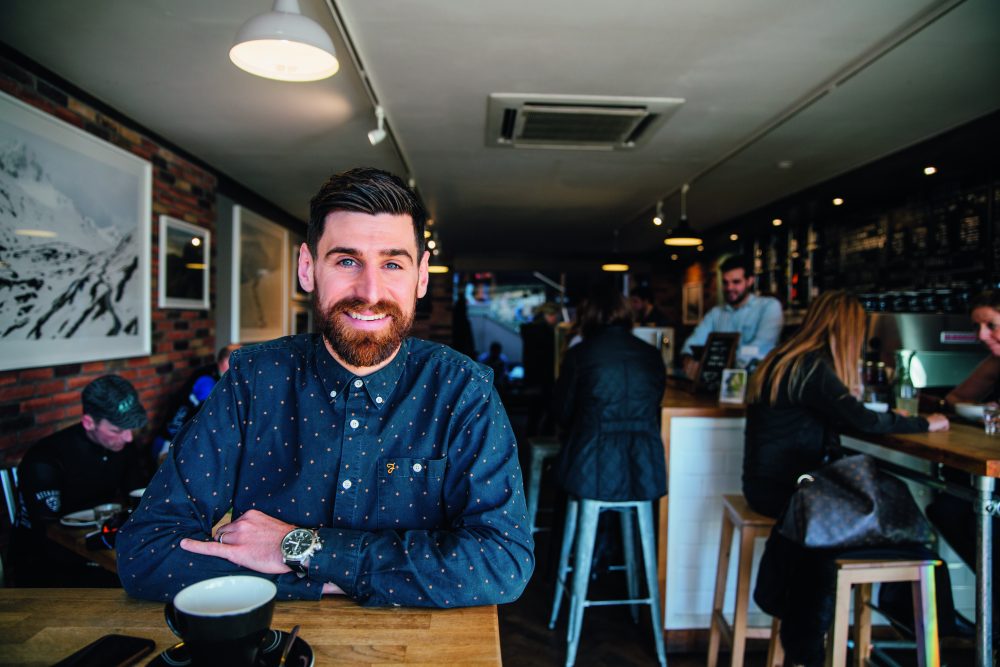 Giro's owner Jordan Addison. Photo: Daniel Gould