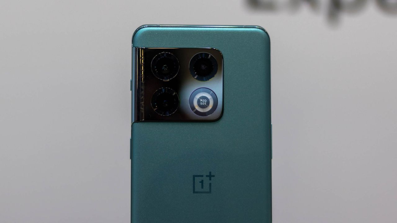 A photograph of the rear of the OnePlus 10 Pro