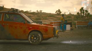 Cyberpunk 2077 lens flares