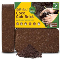 Coco Coir Brick Enriched Potting Compost (2 pk): $14 @ Amazon