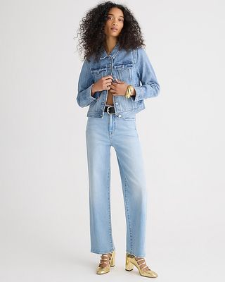 Slim Wide-Leg Jean in Elia Wash