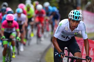 Egan Bernal goes on the attack