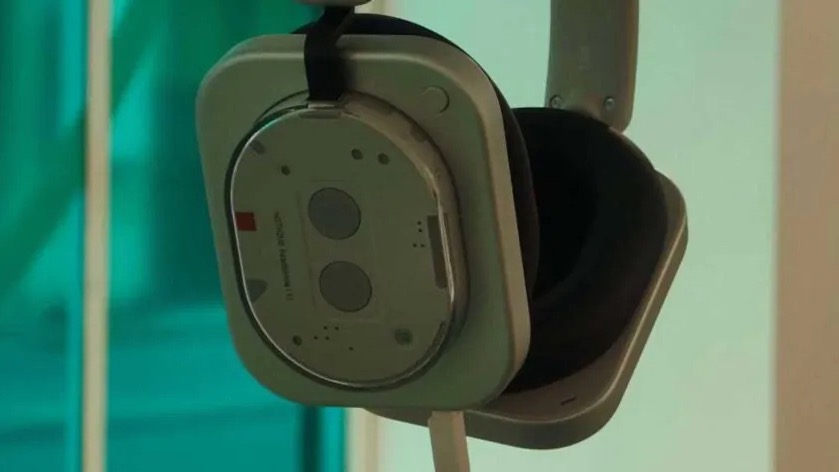 A leaked photo showing a pair of of Nothing Headphone (1) over-ear headphones.