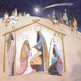 At the Manger, for Mind