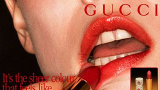 Lip, Red, Mouth, Skin, Lipstick, Beauty, Nose, Cheek, Lip gloss, Chin,