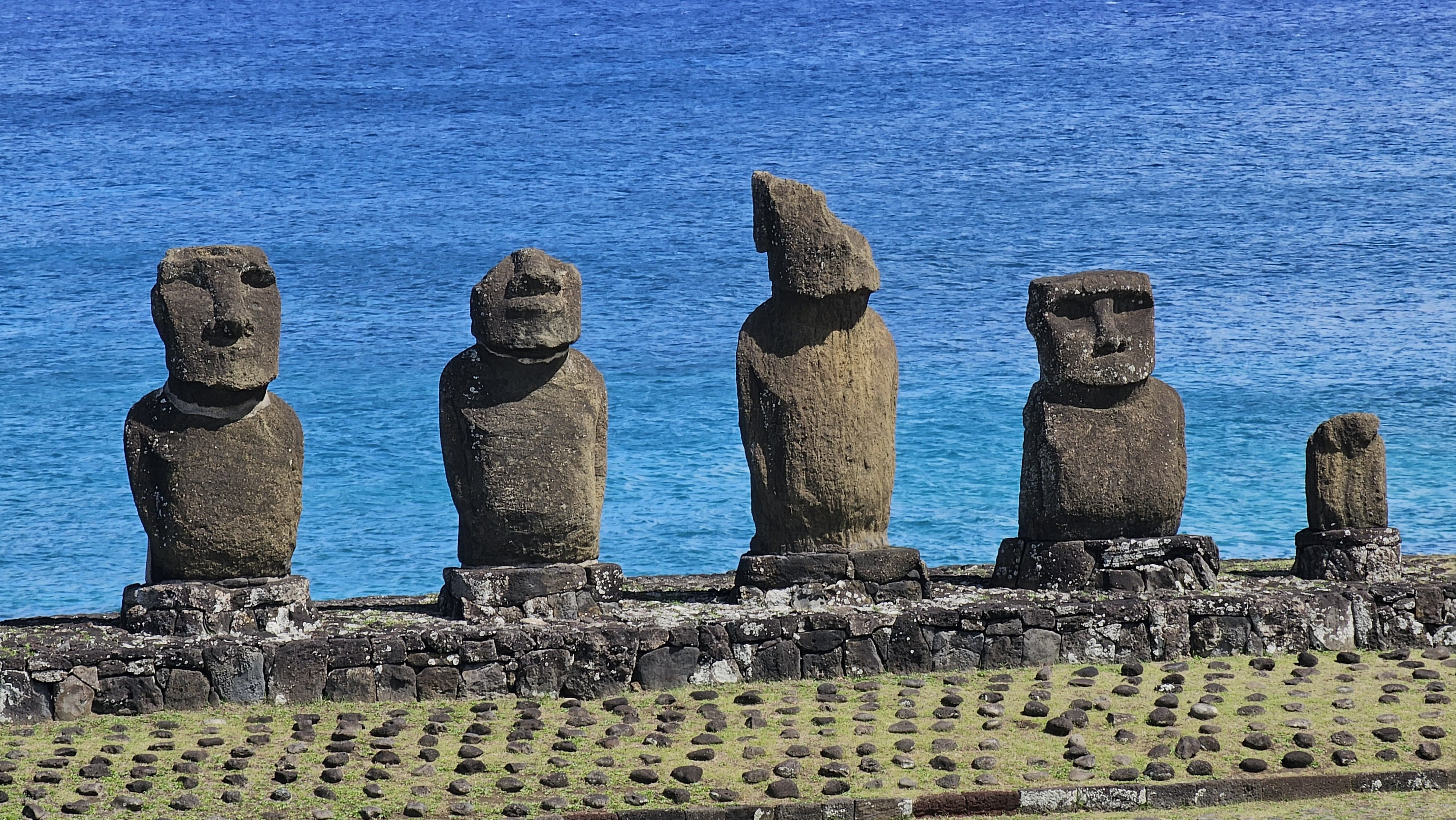 Marcelo will stream from the Tahai site on Easter Island.