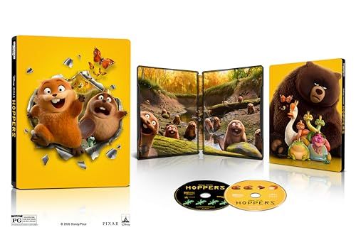 'Hoppers' steelbook (4K UHD + Blu-Ray)