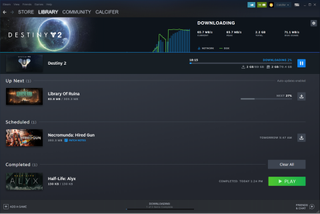 Steam's new Download Manager and Storage Management features