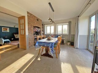 The dining area at Morveren House