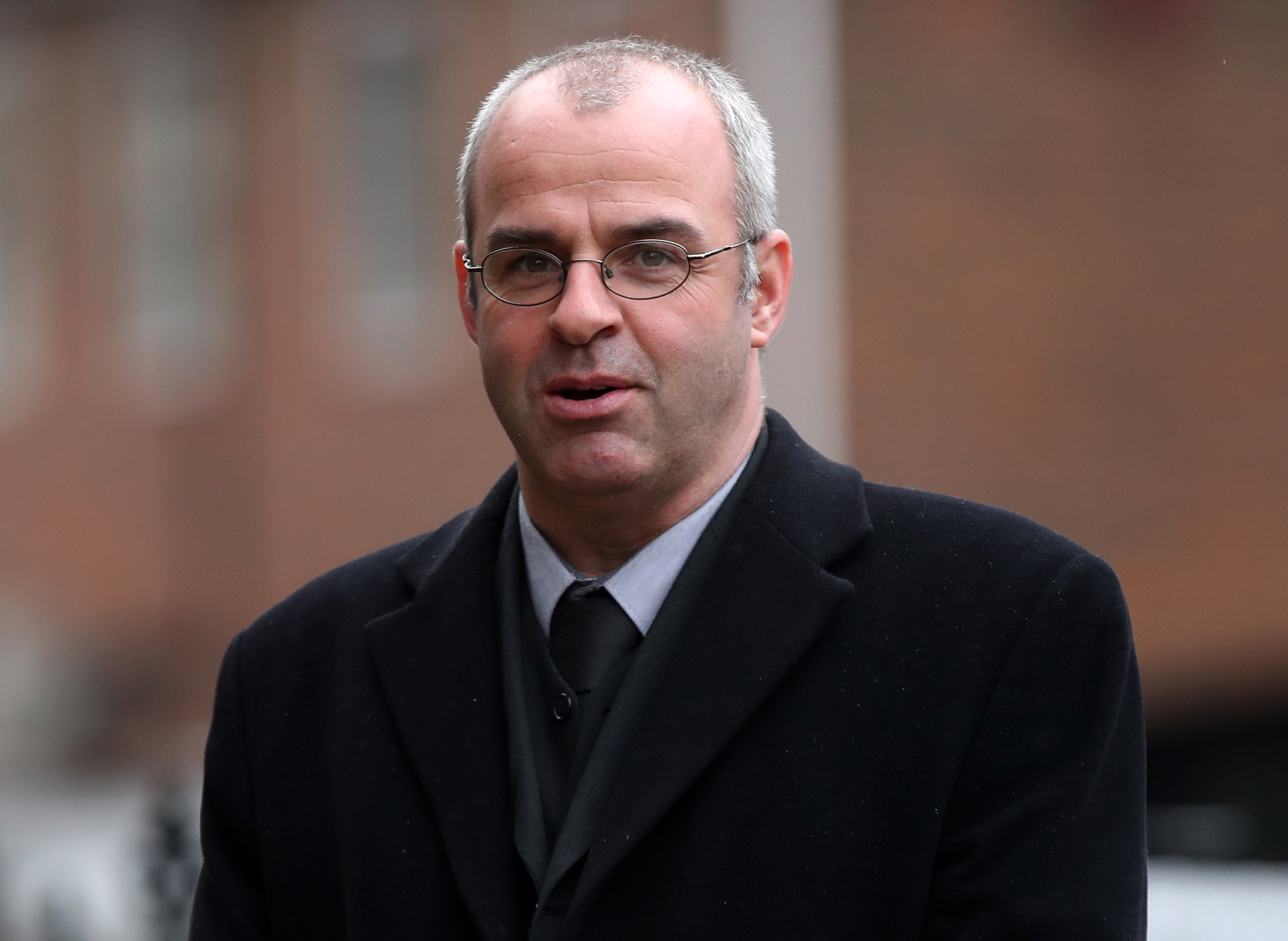 Ian Dennis at Graham Taylor's funeral
