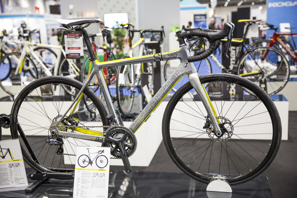 Boardman unveils first disc brake-equipped road bike | Cycling Weekly