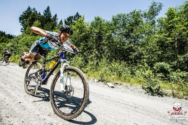 1. Cory Wallace deep in the woods on his way to a 3rd place for the day.
