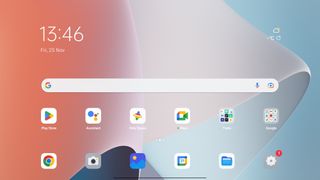 Oppo Pad Air review: screenshot of the Oppo Pad Air's home screen showing various icons