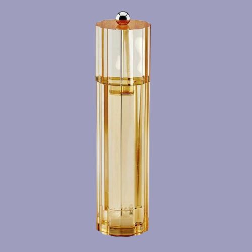 Amber Icy Flute Salt or Pepper Mill
