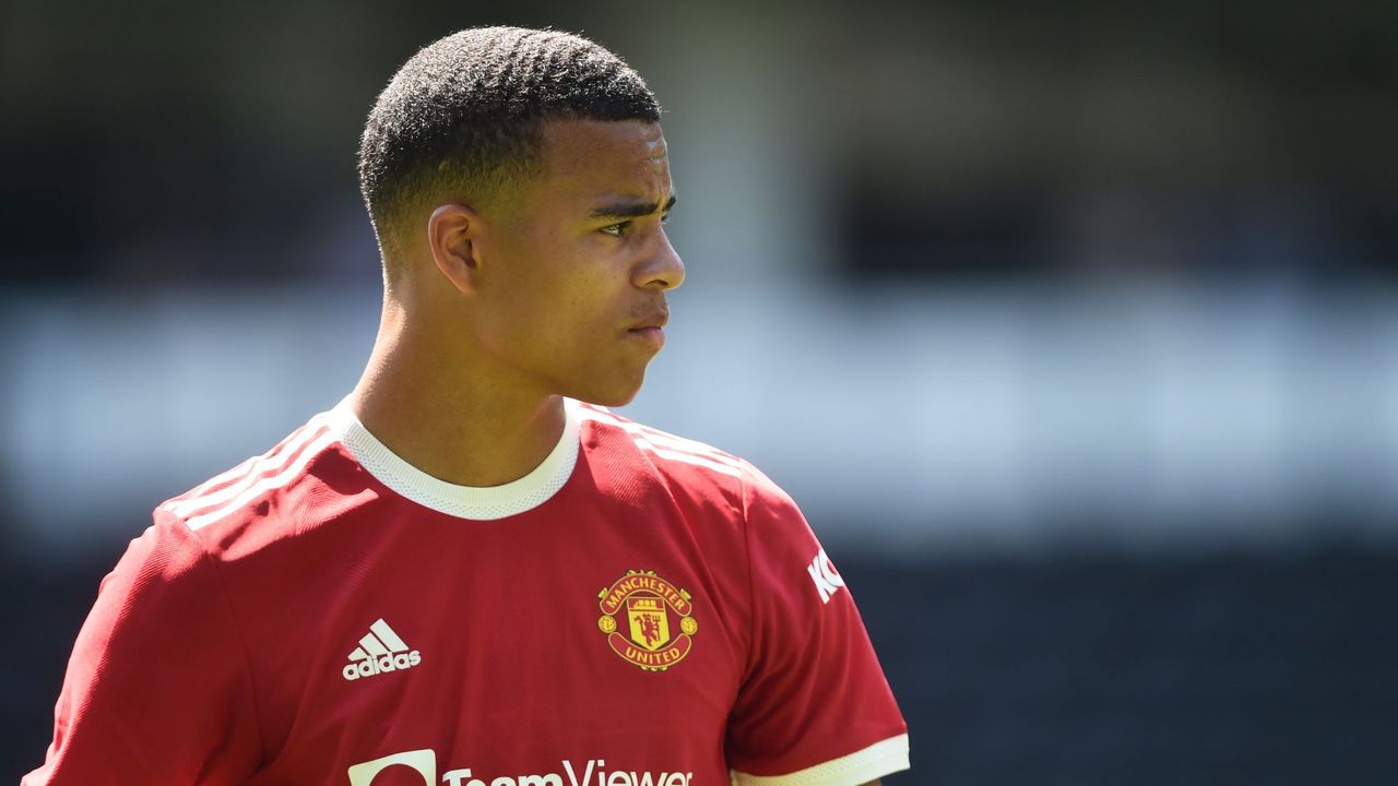 Footballer Mason Greenwood