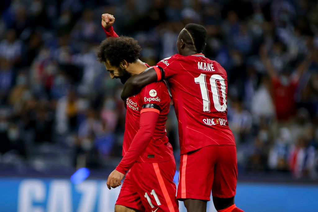 Mohamed Salah and Sadio Mane