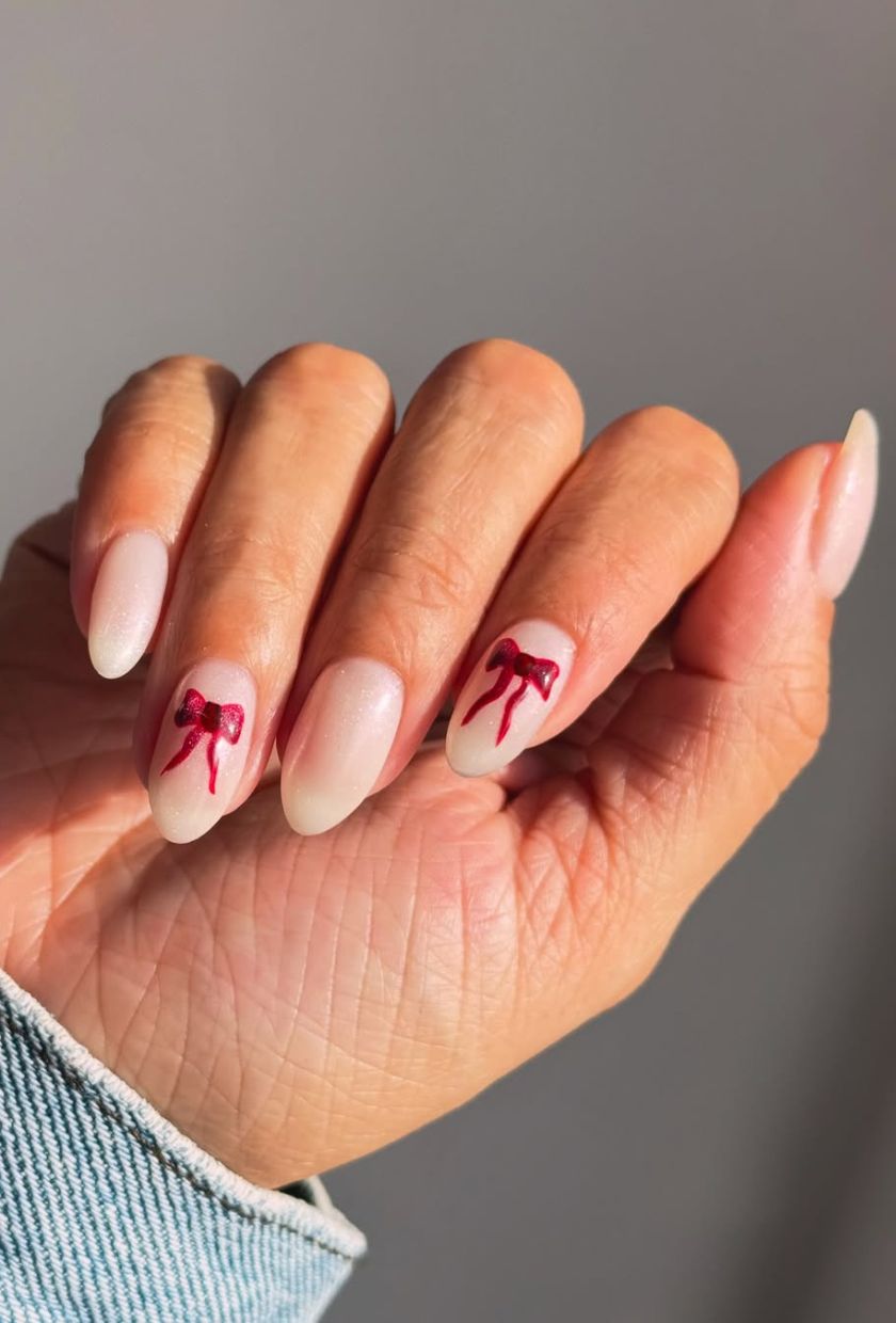@nailartbyqueenie - Chic Red Nail Designs