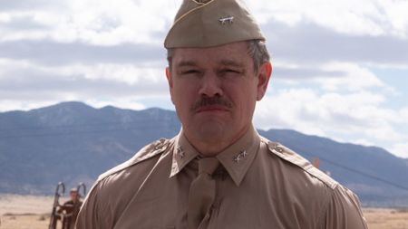Matt Damon in Oppenheimer