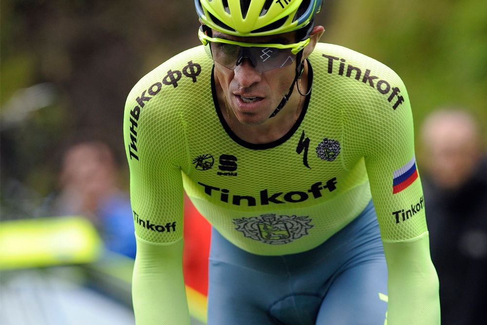 Alberto Contador at the 2016 Tour of the Basque Country