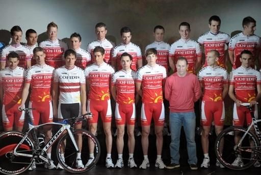 The Cofidis team for 2011