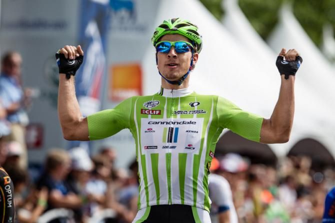 Peter Sagan (Cannondale) takes another stage win in Colorado.
